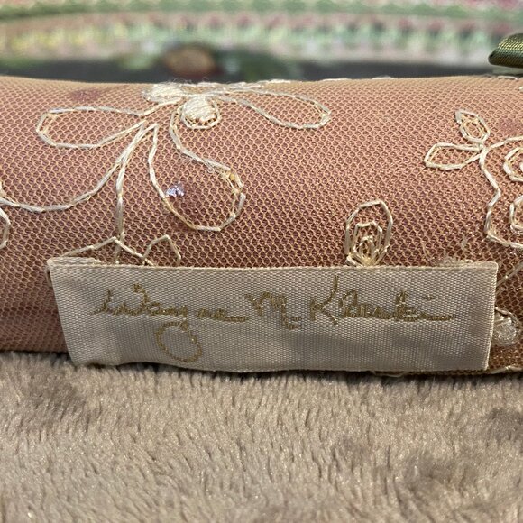 Vintage Wayne M. Kleski Vanity Mirror Wall or Tray Victorian Style - Picture 7 of 8